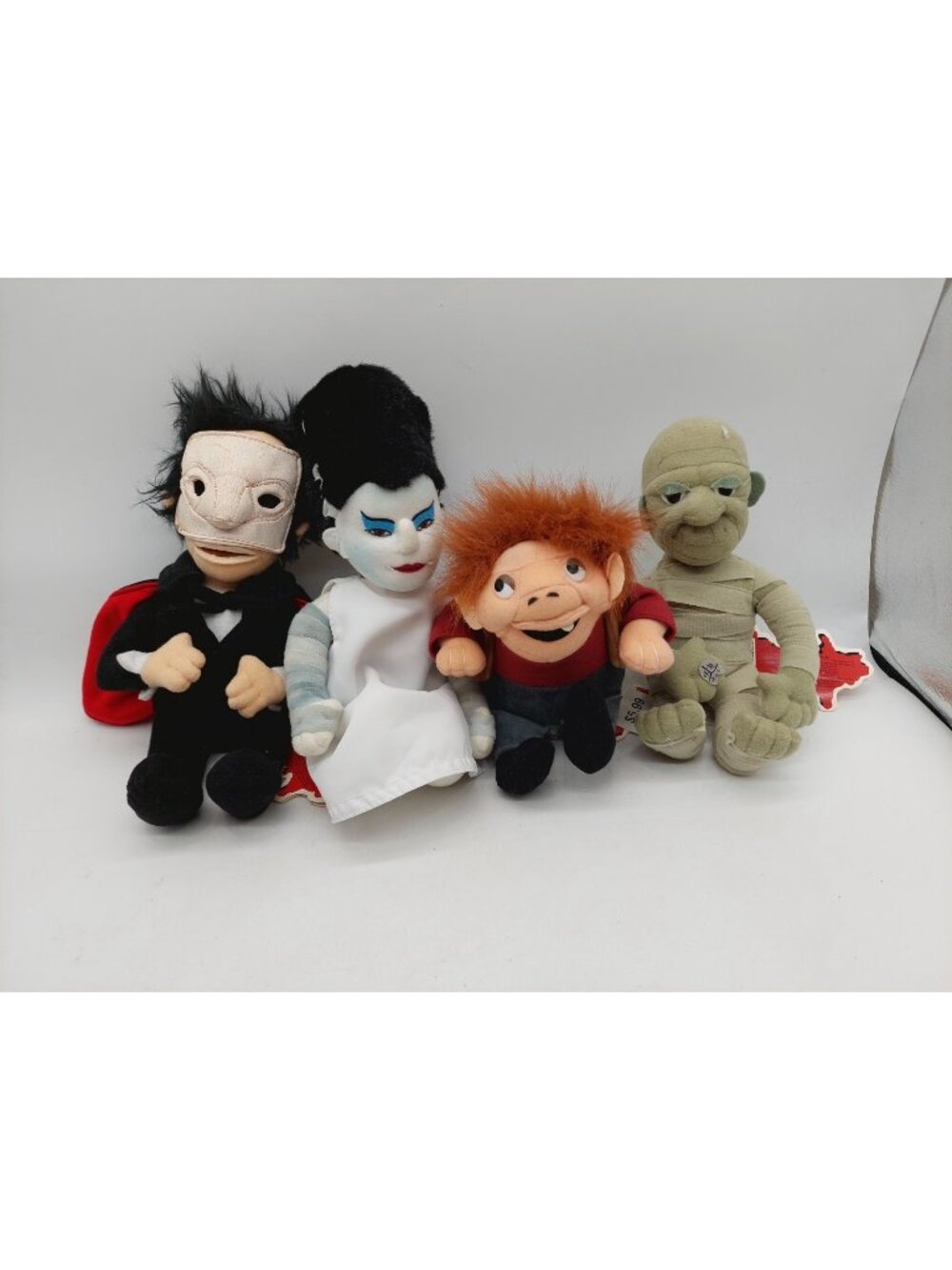Universal Studios โMonstersโ Plush Dolls 9" Stuffed 1999 Lot Of 4 READ